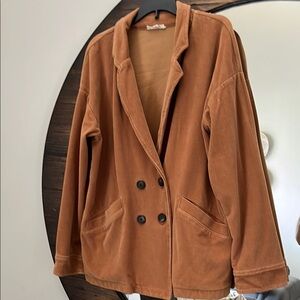 Madewell Women's Tan Corduroy Jacket